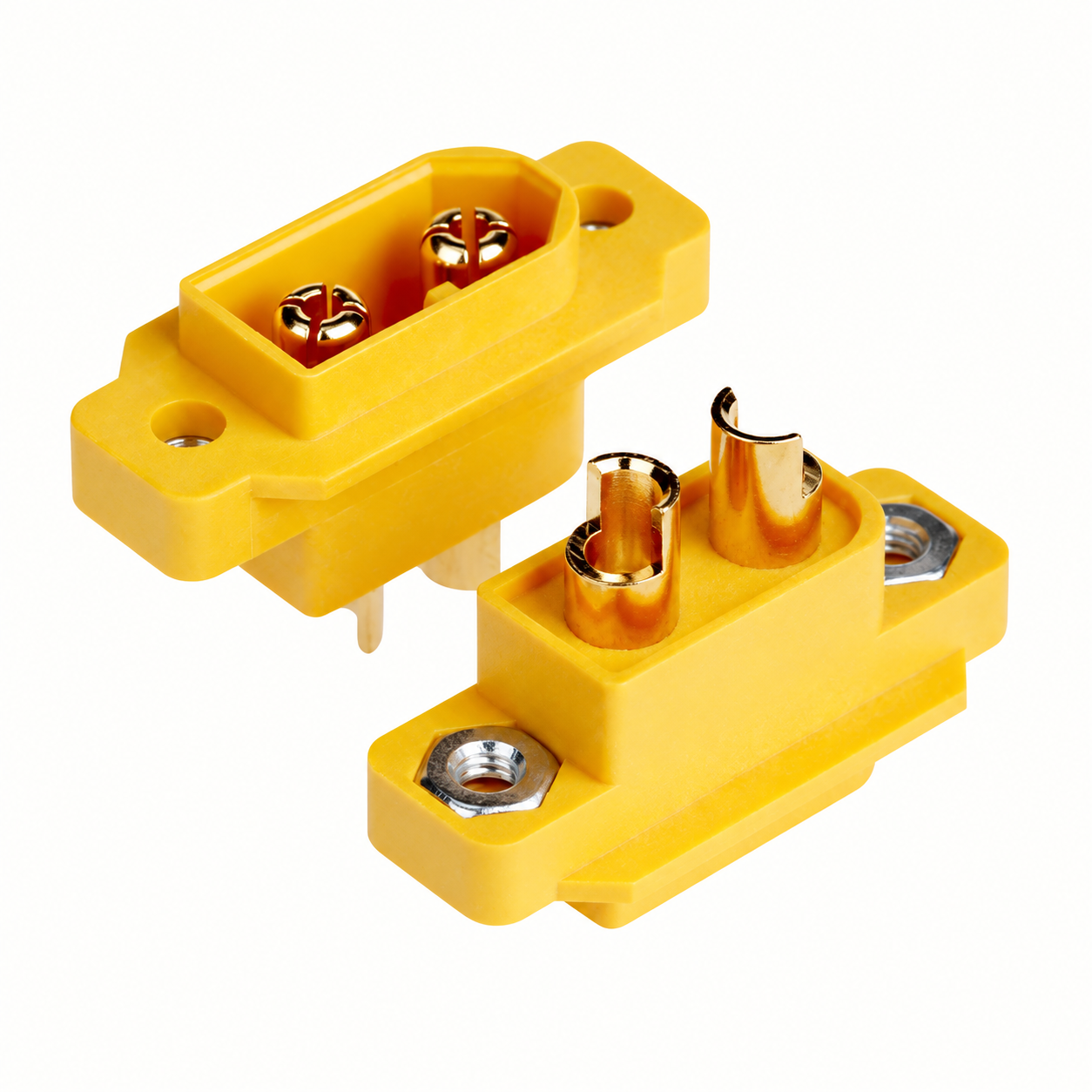 XT60E-M panel connector: product photo